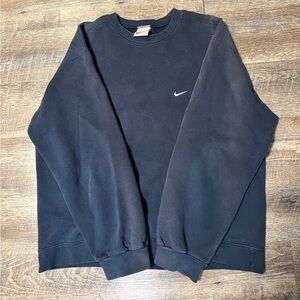 Nike Men's Dark Gray Crewneck Sweater